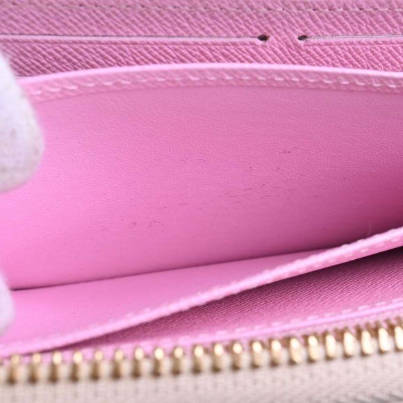 LOUIS VUITTON Azure Zippy Atlantic Cruise Round Long Wallet N41668 White Ladies - Picture 9 of 9